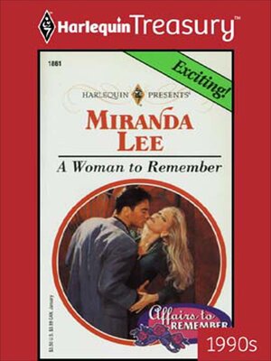 cover image of A Woman to Remember